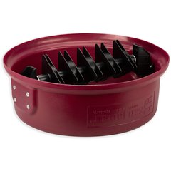 KA3200 KatchAll Magnetic Flatware Retriever Trash Can Lid  - Burgundy