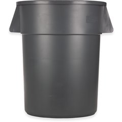 34105523 Bronco™ Round Waste Bin Trash Container 55 Gallon - Gray