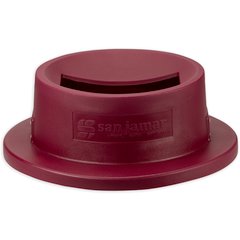 KA5500 KatchAll Magnetic Flatware Retriever Trash Can Lid  - Burgundy