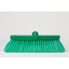 41278EC09 Color Coded Flo-Thru Wall & Equipment Brush 10" - Green