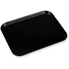 1814FG004 Glasteel™ Fiberglass Tray 18" x 14" - Black