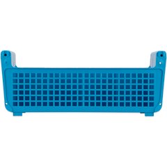 C32P114 Perma-Sil™ 8-Compartment Flatware Storage Basket 17" x 7.75" x 6.9" - Carlisle Blue
