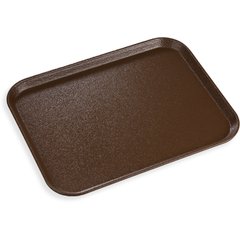 1814GR2076 Griptite 2 Rectangle Tray 18" x 14" - Brown