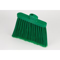 41083EC09 Color Coded Duo-Sweep Unflagged Angle Broom 56" - Green