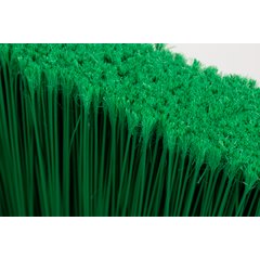 41083EC09 Color Coded Duo-Sweep Unflagged Angle Broom 56" - Green