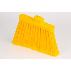 41082EC04 Color Coded Duo-Sweep Flagged Angle Broom 56" - Yellow
