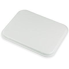 1814FG001 Glasteel™ Fiberglass Tray 18" x 14" - Bone White