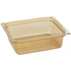 10421B13 StorPlus™ High Heat Food Pan 1/2 Size, 4" Deep - Amber
