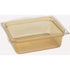 10421B13 StorPlus™ High Heat Food Pan 1/2 Size, 4" Deep - Amber