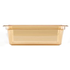 10421B13 StorPlus™ High Heat Food Pan 1/2 Size, 4" Deep - Amber