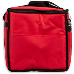 FC2212-RD San Jamar Nylon Insulated Food Delivery Bag 22" x 12" x 12"  - Red
