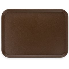 2216GR2Q076 Griptite 2 Rectangle Tray 22" x 16" - Brown