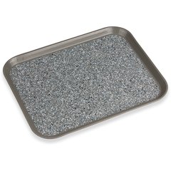 DXSMC1418NSM23 Glasteel™ Marble Non-Skid Tray 14" x 18" (12/cs) - Gray