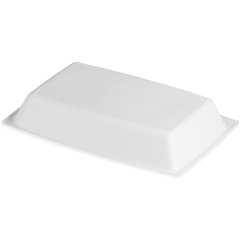 DXHH8 Rectangular Entree (one Compartment) 12 oz. (1000/cs) - White