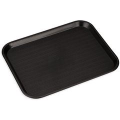 CT141803 Cafe® Fast Food Cafeteria Tray 14" x 18" - Black