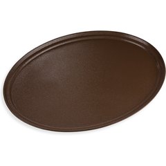 3100GR2076 Griptite 2 Oval Tray 31" x 24" - Brown