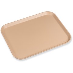 1814FG095 Glasteel™ Fiberglass Tray 18" x 14" - Almond