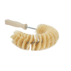 41100EC25 Sparta Color Code Clean-In-Place Hook Brush  - Tan