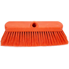 40422EC24 - Color Coded Mult-Level Floor Scrub Brush with End Bristles 12  - Orange
