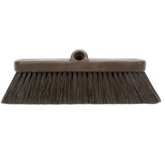 41278EC01 Color Coded Flo-Thru Wall & Equipment Brush 10" - Brown
