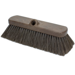 41278EC01 Color Coded Flo-Thru Wall & Equipment Brush 10" - Brown