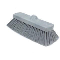 41278EC23 Color Coded Flo-Thru Wall & Equipment Brush 10" - Gray