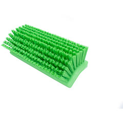 40423EC75 Color Coded Bi-Level Scrub Brush 10" - Lime