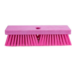 41722EC26 Sparta 10" Color Coded Deck Scrub  - Pink