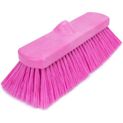 41278EC26 Color Coded Flo-Thru Wall & Equipment Brush 10" - Pink