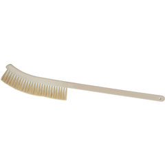 41198EC25 Sparta Color Coded Radiator Style Brush  - Tan
