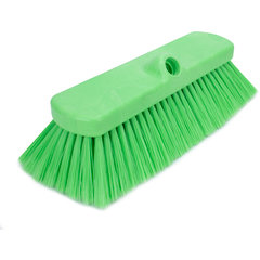 41278EC75 Color Coded Flo-Thru Wall & Equipment Brush 10" - Lime