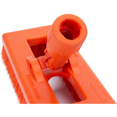 3638831EC24 Color Code Swivel Scrub Brush 8" - Orange