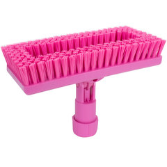 3638831EC26 Color Code Swivel Scrub Brush 8" - Pink