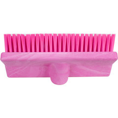 40423EC26 Color Coded Bi-Level Scrub Brush 10" - Pink