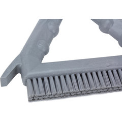 41323EC23 Spart 9" Color Coded Tile and Grout Brush  - Gray