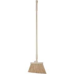 41083EC25 Color Coded Duo-Sweep Unflagged Angle Broom 56" - Tan