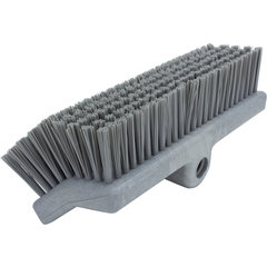 40423EC23 Color Coded Bi-Level Scrub Brush 10" - Gray