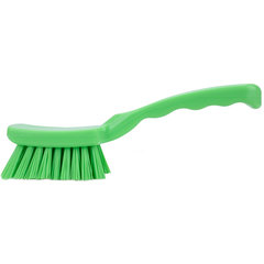 41395EC75 Sparta 7" Color Coded Detail Brush  - Lime