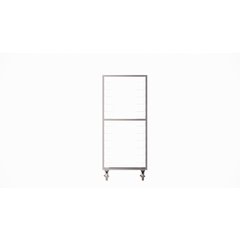 DXPDHOR20UP Universal Tray Cart 20 Trays - Aluminum
