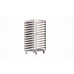 DXPDHOR20UP Universal Tray Cart 20 Trays - Aluminum