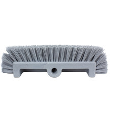 40422EC23 Color Coded Mult-Level Floor Scrub Brush with End Bristles 12" - Gray