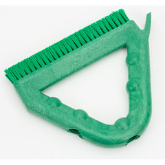 41323EC09 Spart 9" Color Coded Tile and Grout Brush  - Green