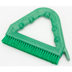 41323EC09 Spart 9" Color Coded Tile and Grout Brush  - Green