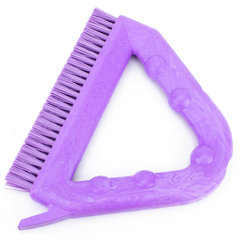 41323EC68 Spart 9" Color Coded Tile and Grout Brush  - Purple