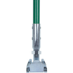 362113EC09 Fiberglass Dust Mop Handle with Clip-On Connector 60" - Green