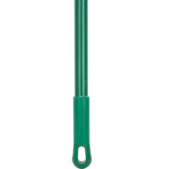 362113EC09 Fiberglass Dust Mop Handle with Clip-On Connector 60" - Green