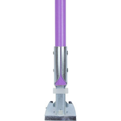 362113EC68 Fiberglass Dust Mop Handle with Clip-On Connector 60" - Purple