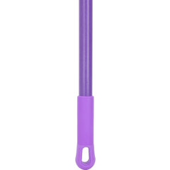 362113EC68 Fiberglass Dust Mop Handle with Clip-On Connector 60" - Purple
