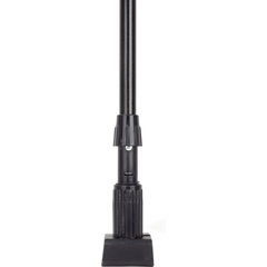 369475EC03 Sparta Color Code Purple Jaw Style Mop Handle  - Black