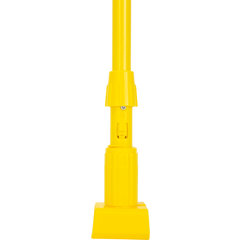 369475EC04 Sparta Color Code Purple Jaw Style Mop Handle  - Yellow